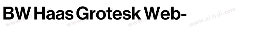 BW Haas Grotesk Web字体转换 BW Haas Grotesk Web字体转换